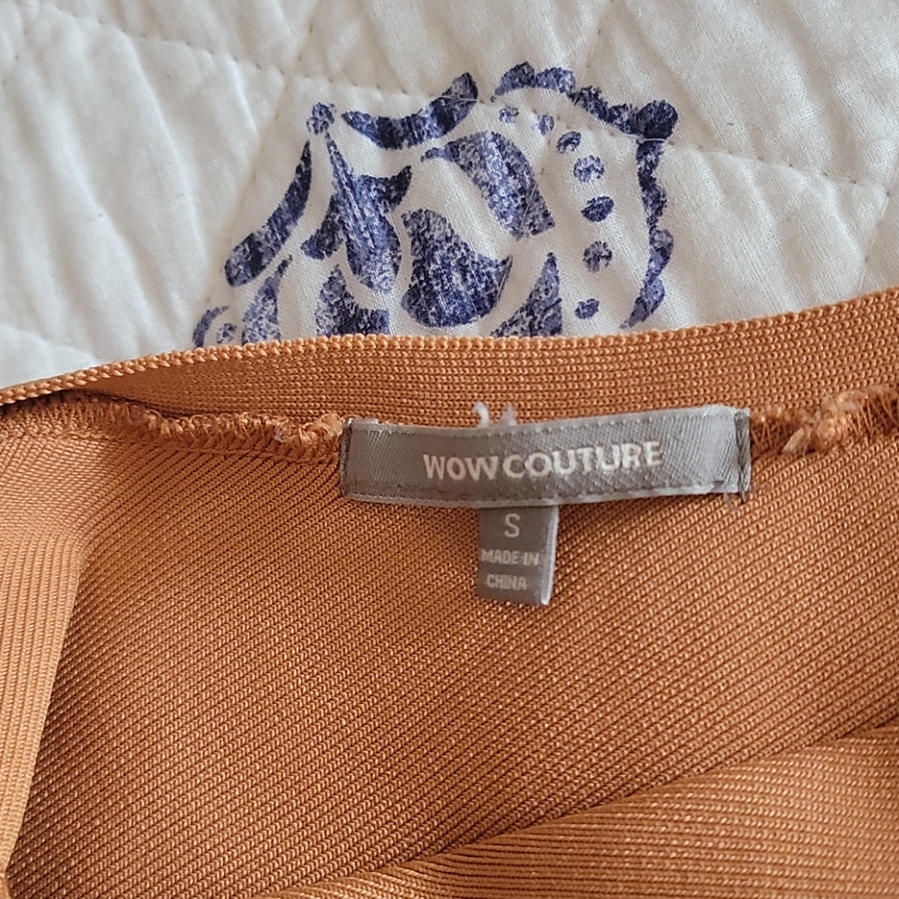 Wow Couture Off the Sholder Dress Sz S - Picture 7 of 8